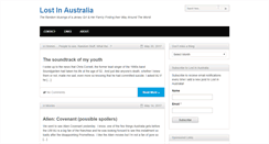 Desktop Screenshot of lostinaustralia.com