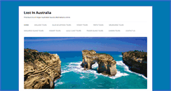 Desktop Screenshot of lostinaustralia.com.au