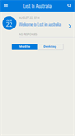 Mobile Screenshot of lostinaustralia.com.au